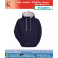 Sudaderas con capucha de invierno 100% algodón con cremallera personalizada y para deportes